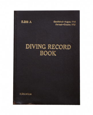 Registre de plonge 1914 - 1972