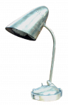 Lampe de bureau / table à carte de paquebot 